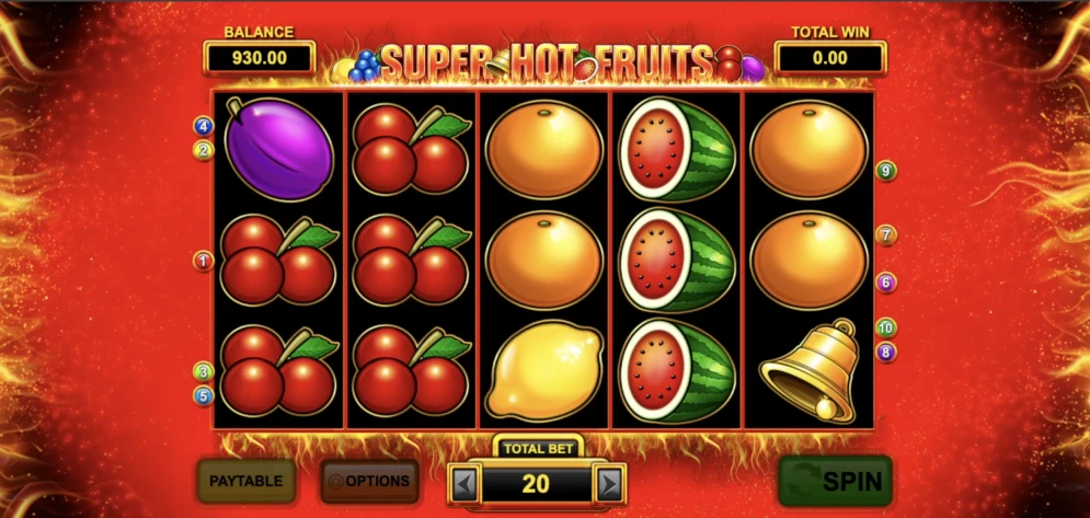 Super Hot Fruits Slot