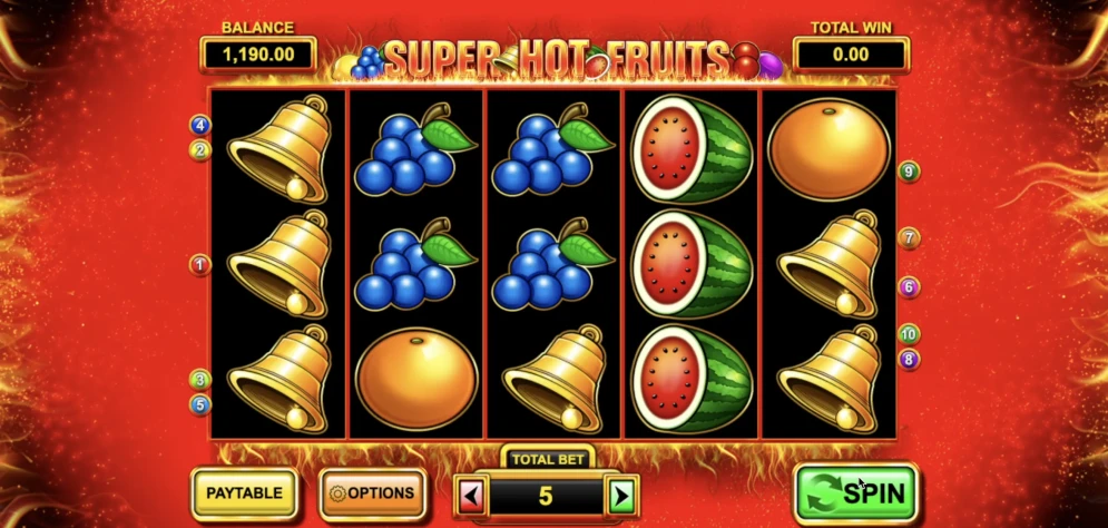 Super Hot Fruits Slot